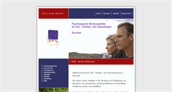 Desktop Screenshot of eheberatung-bruchsal.de